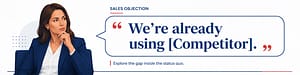 We’re already using Competitor