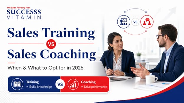 Sales Training vs Sales Coaching