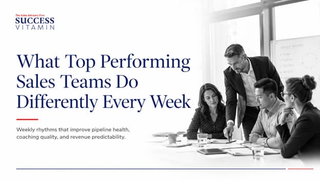 Top-Performing Sales Teams Do Differently Every Week